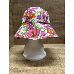 Vera Bradley women reversible colorful floral bucket hat